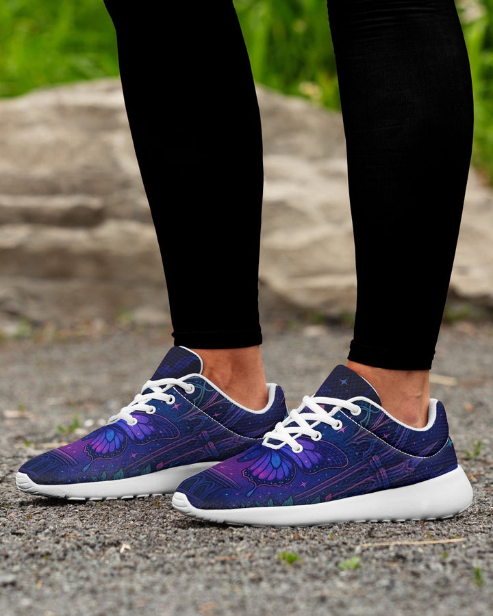 Butterfly Cathedral Sneakers - The Pagan Grimoire