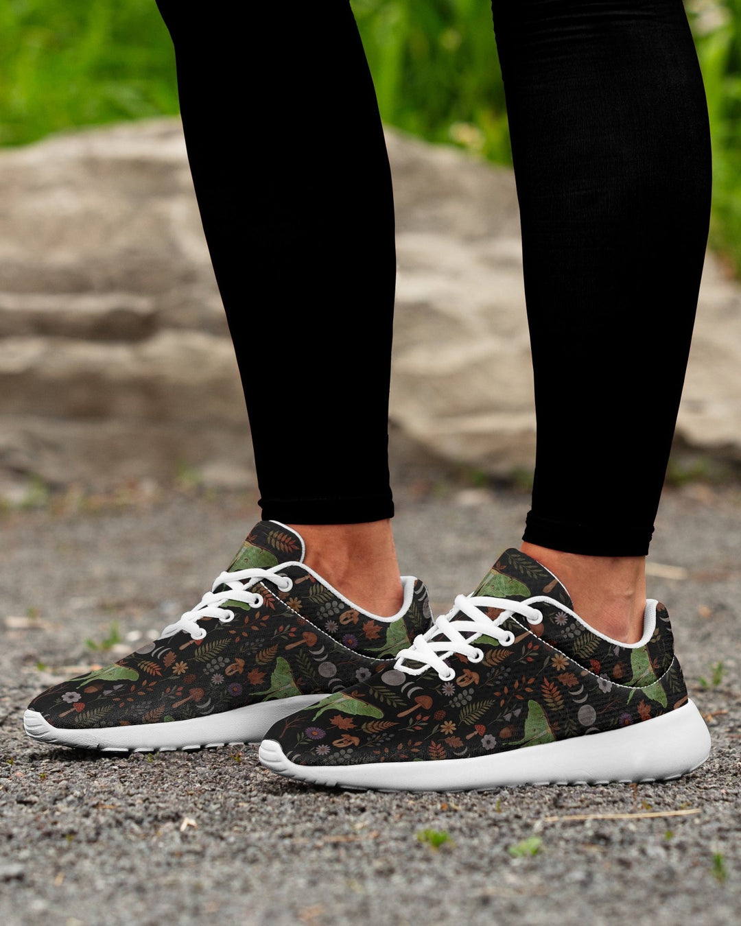 Luna Moth Sneakers - The Pagan Grimoire