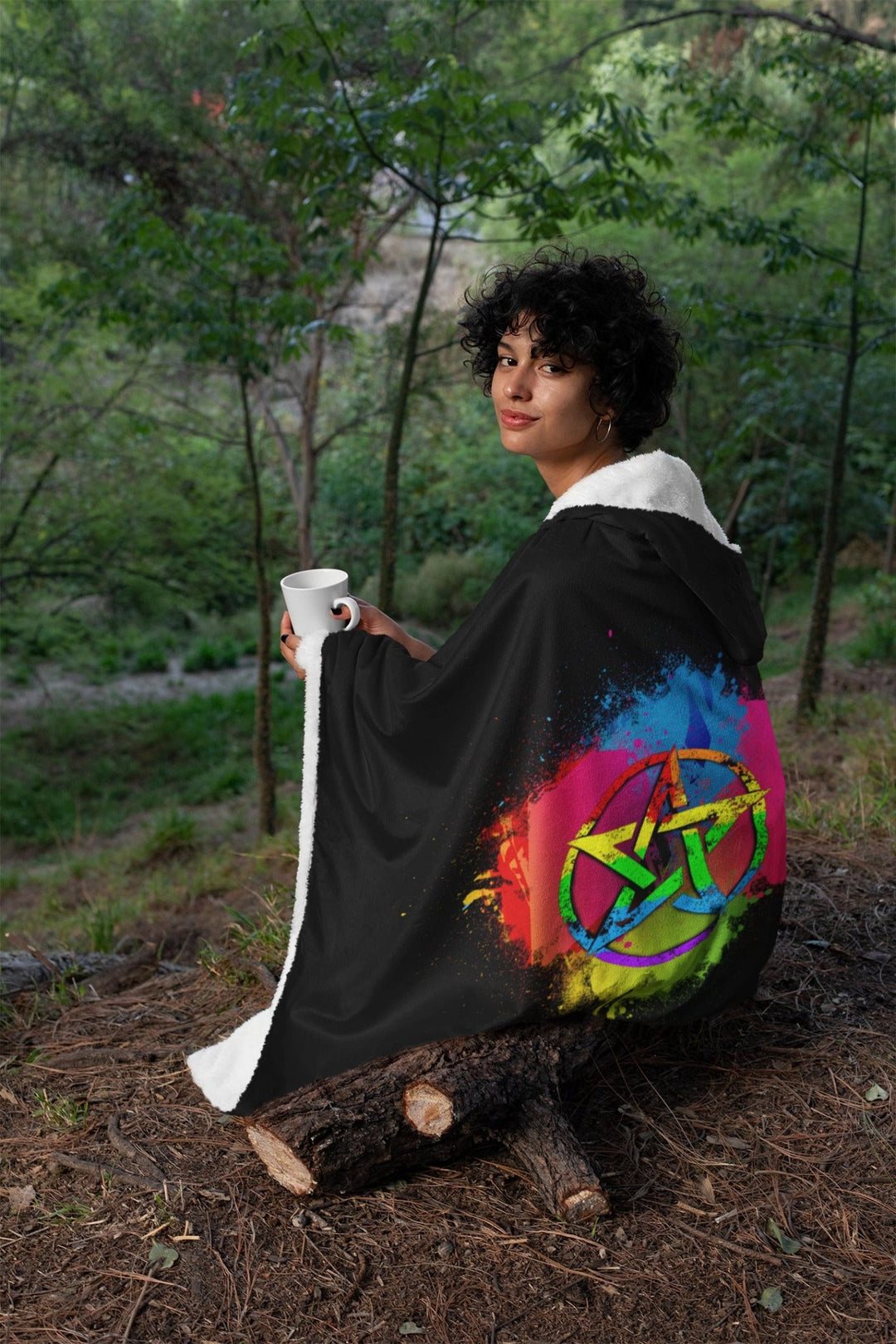 Witch Pride Hooded Blanket - The Pagan Grimoire